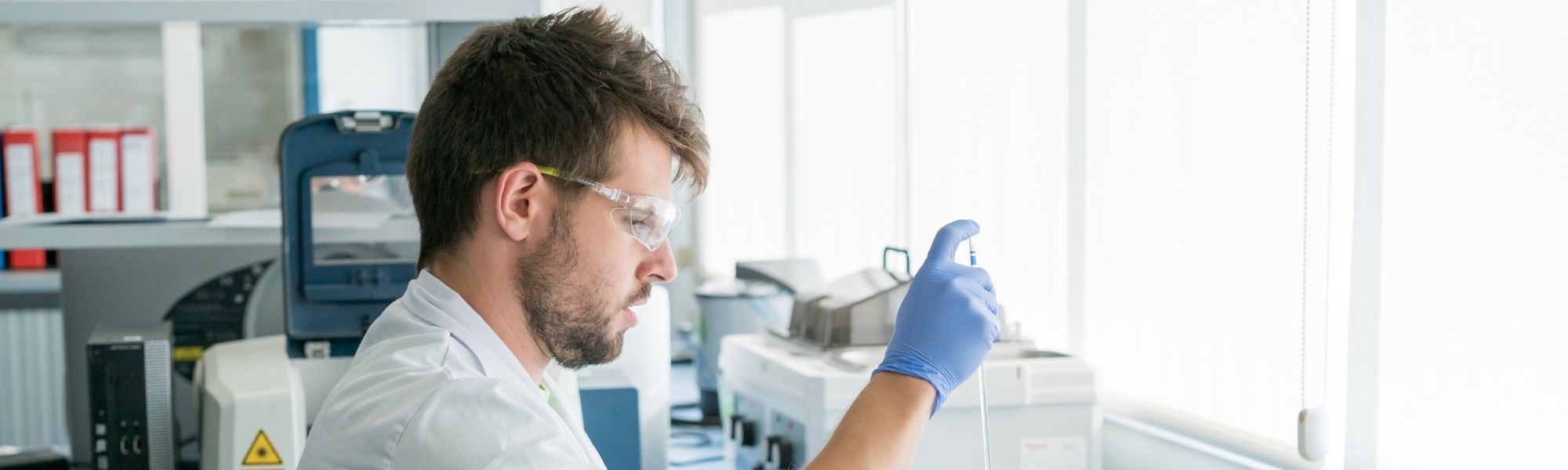 Scientist with a Syringe
