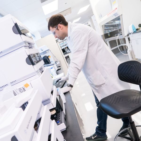 Male scientist